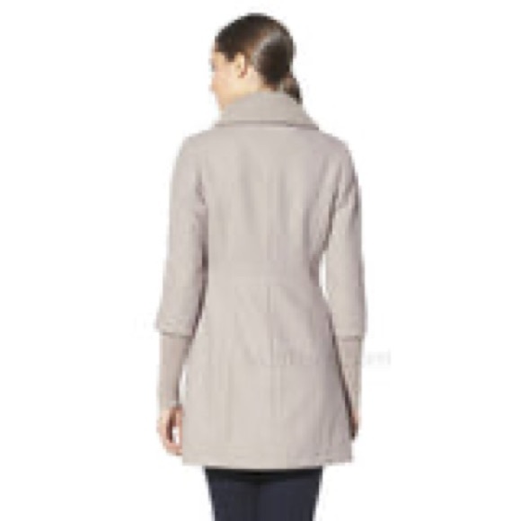 Mossimo Taupe Wool Blend Peacoat. NWOT size Medium. - Picture 2 of 5
